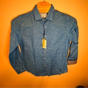 Robert Graham Brixton Classic Fit L/S Shirt Mens Size Large NWT $198